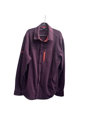 MARKER Men's  XXL Jacket Shacket Pockets Brown Orange Snow Performance Coat